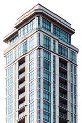 Fototapeta premium PNG Modern high-rise building architecture