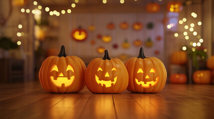 Fototapeta premium Simple and Minimalist Commercial Halloween Background for Advertisement