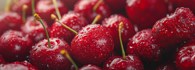 Luscious Cherry Bliss Stunning High-Resolution Photography with Expert Color Grading and Crisp Detail