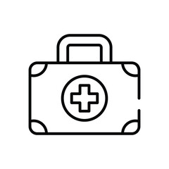 Obraz premium Medical Bag vector icon
