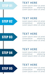 Obraz premium Steps road map timeline vector design
