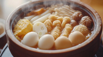 冬のおでんクローズアップ