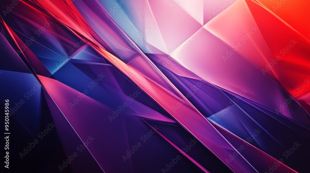 Fototapete A dynamic abstract background with sharp angles and contrasting colors, designed to capture attention and create visual impact.