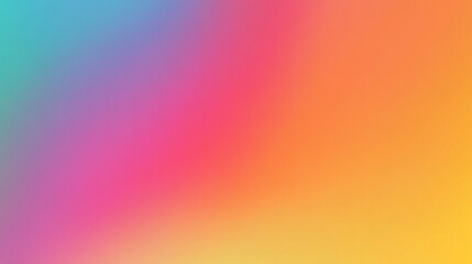 Obraz premium Vibrant abstract blurred smooth gradient with rainbow color and multiple shades of color minimal clean background