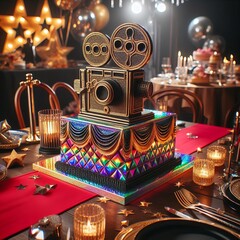 342 Holographic Vintage Hollywood Glamour A party inspired by th