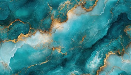 Seamless marble pattern in muted teal with bronze highlights, [Abstract Background Marble], [Earthy and luxurious]