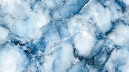 Obraz premium Beautiful blue marble texture background, perfect for design, art projects, and interior decoration. High-resolution and detailed pattern.