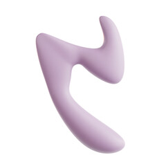 Colorful Fluid Form with a Gentle Wave