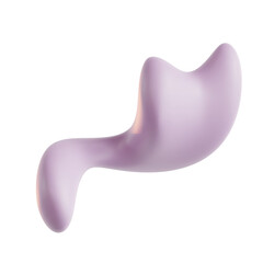 Colorful Shaped Fluid Form with Soft Edges