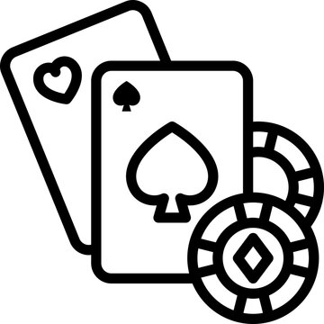 recommend clip art: Gambling icon