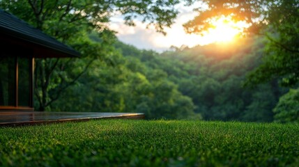 Hightech green energy features in a vacation home