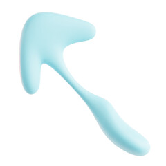 Rounded Colorful Fluid Shape with Smooth Transitions