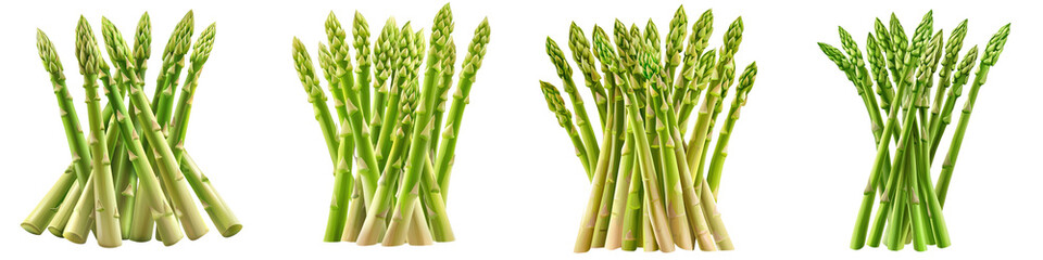 Fototapeta premium Fresh green stalks of lemongrass arranged neatly. Ideal for culinary themes and health-related projects.