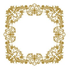 Luxury frame Ornament wedding decoration