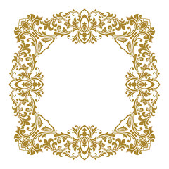 Luxury frame Ornament wedding decoration