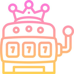 Slot machine icon