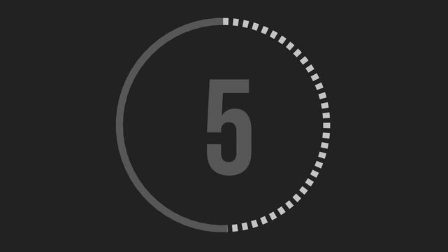 Juice & Toya Workout Alpha Transparent Countdown Timer Animation.