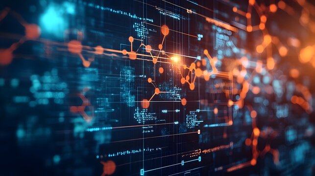 A backdrop of interconnected scientific diagrams and equations, perfect for highlighting research and discovery