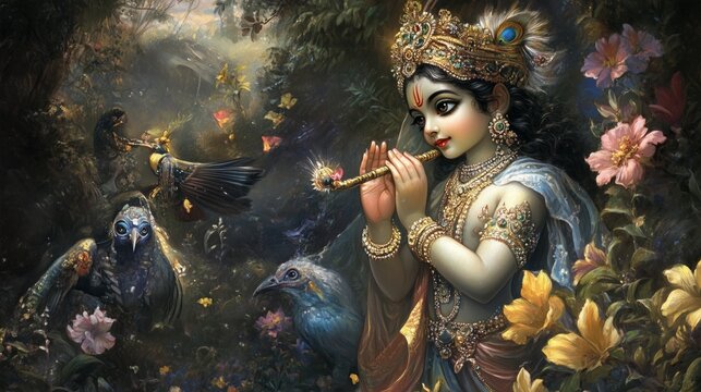 The Divine Child: Krishna's Heavenly Games