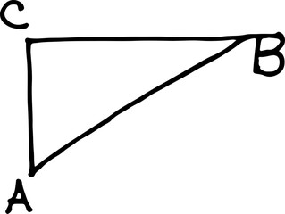 hand-drawn elements, children's school drawing, vector