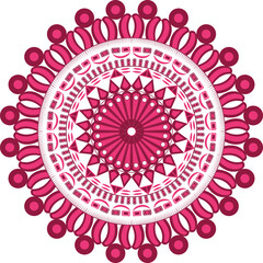 ornamental round ornament mandala design
