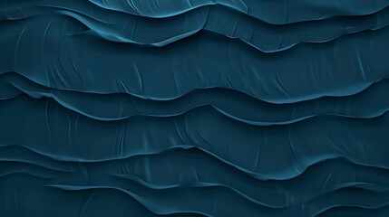 Cerulean blue background adorned with flowing wave textures captures the ocean's soothing rhythm, evoking tranquility and natural fluidity