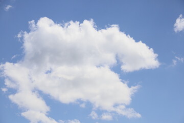 blue sky with clouds