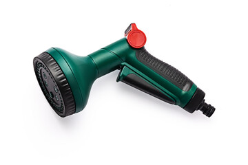 Garden Hose Pipe Spray Gun Water Sprayer isolated on white background