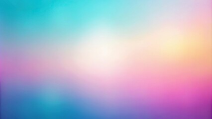 Obraz premium Abstract gradient color blurry background with a soft and dreamy aesthetic, design, multicolor, digital, trendy, wallpaper, visual, artistic, blur, pastel, smooth, vibrant, gentle