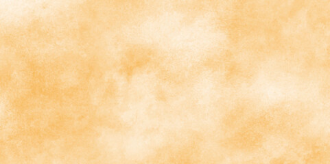 Hand painted abstract cloud texture, Paint leaks and ombre effects orange or brown watercolor, watercolor background textures with clouds and stains, Old paper texture with stains and scratches.