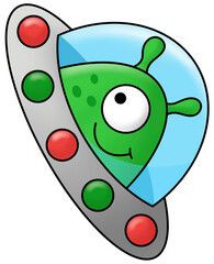 Green Alien 