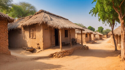 street in indian village