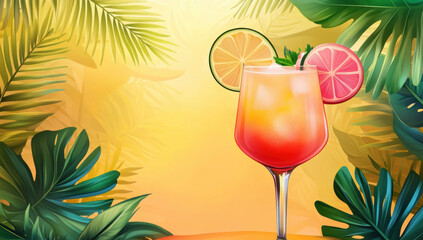 Tropical Cocktail.