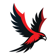 Flying eagle logo icon
