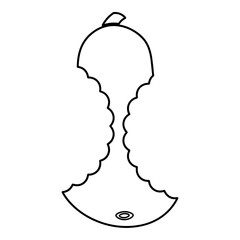 Butternut Squash Bitten Twice Outline