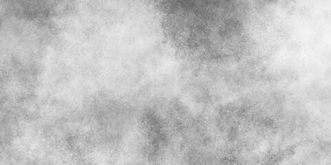 white and gray aquarelle painted paper textured canvas element with cloudy stains and fogg, White painted marble texture or grunge, Movement of white smoke on canvas.
