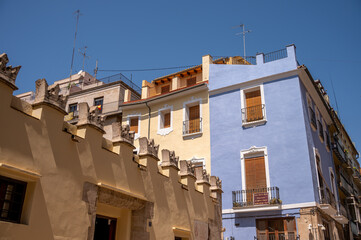  Views of colourful buildings in the beatiful Old Town area.
