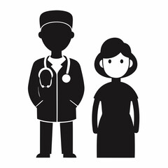 Doctor Black silhouette