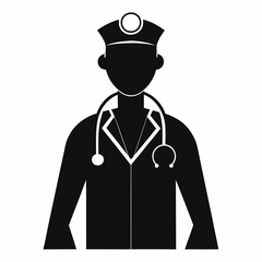 Doctor Black silhouette