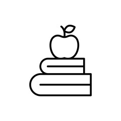 Wisdom outline icons, minimalist vector illustration ,simple transparent graphic element .Isolated on white background