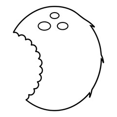 Coconut Bitten Outline
