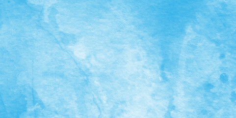 Horizontal abstract blue watercolor lines, waves, texture,Blue watercolor background for textures background,Blue background. The summer sky is colorful clearing day and beautiful,