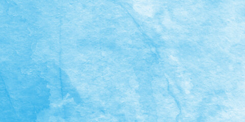 Fototapeta premium Horizontal abstract blue watercolor lines, waves, texture,Blue watercolor background for textures background,Blue background. The summer sky is colorful clearing day and beautiful,