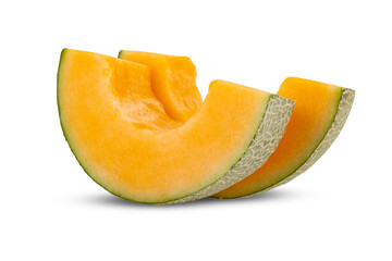 cantaloupe melon isolated on transparent png