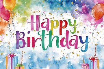 Background for birthday card creation