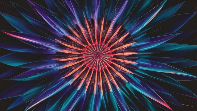 render abstract background with colorful