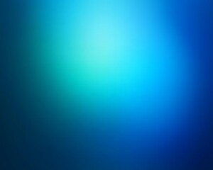 Obraz premium Abstract Blue and Teal Gradient Background with Blurred Edges 