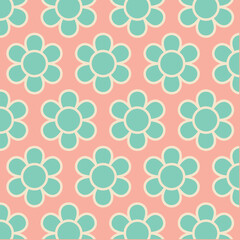 50s Mid Century Modern Seamless Pattern