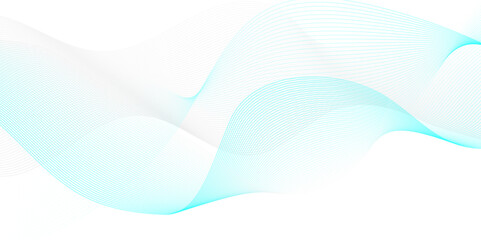Vector white and blue digital wave modern carve blend stripe line flowing technology white line glowing element moving creative concept science technology crate for thin texture vector background.
