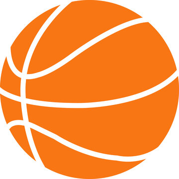 recommend clip art: Basketball clip art design on plain white transparent isolated background for card, shirt, hoodie, sweatshirt, apparel, card, tag, mug, icon, poster or badge